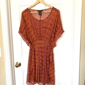 MM Couture by Miss Me Kaftan Cover Up Dress Sz M